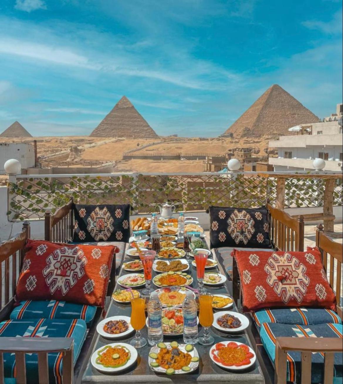Jimmy Pyramids Hotel Kafret el-Gabal Exterior foto